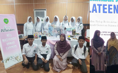 MTs Masyariqul Anwar Caringin Raih Apresiasi Stimulus di Seminar Akbar Aflateen 2025 Kota Cilegon